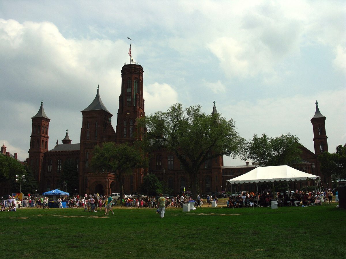 The Smithsonian Castle on the National Mall