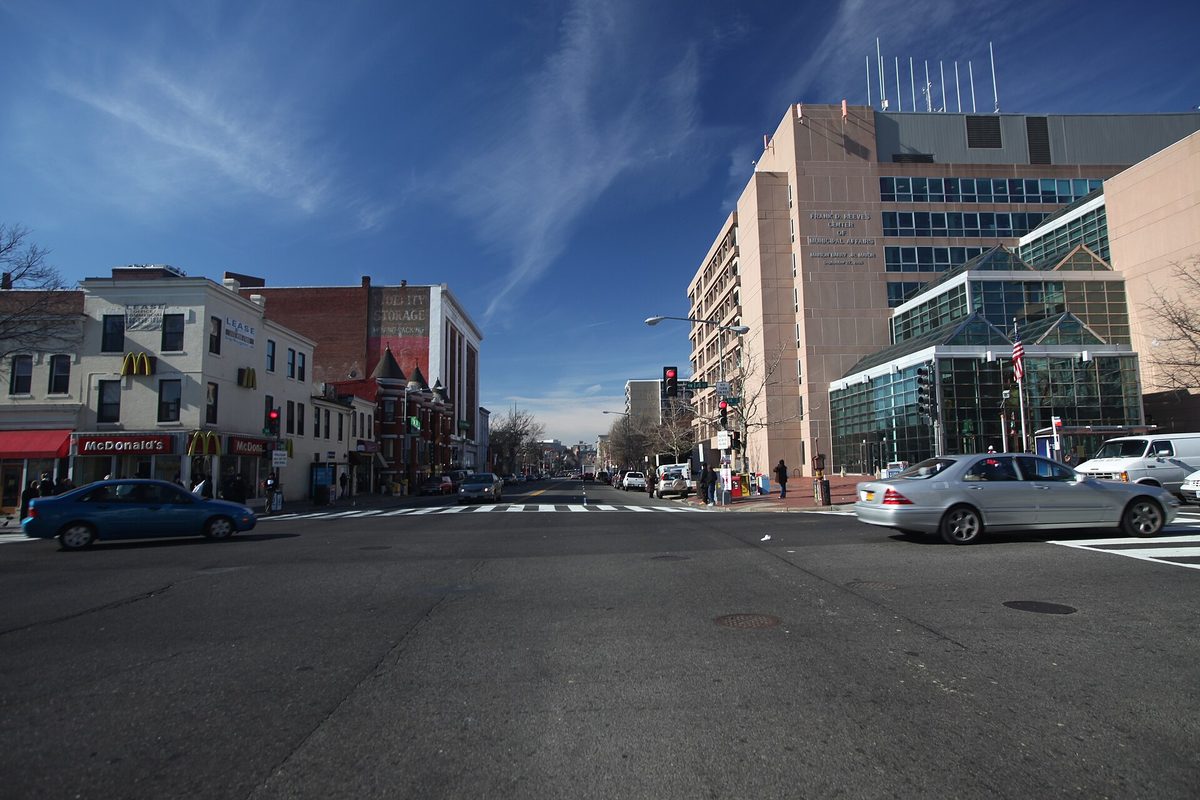 U Street corridor in Washington, DC